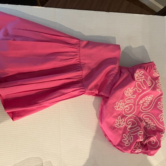 THML Statement Sleeve Peplum Top - Picture 4 of 6